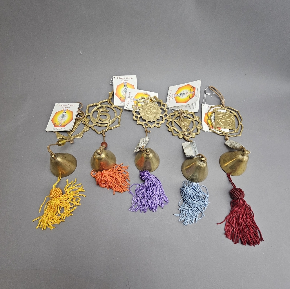 Wind Chimes 5 Chakra Set